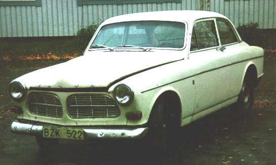 The first car. Volvo Amazon 1965. What a beaty!